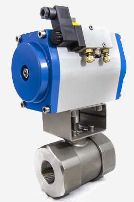 Actuated valves